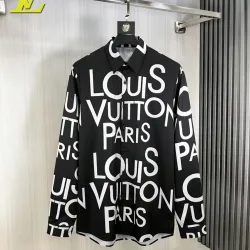 Louis Vuitton Shirts for Louis Vuitton long sleeved shirts for men #B63244