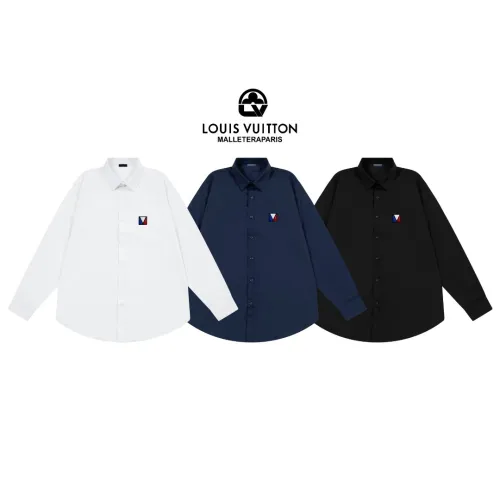 Louis Vuitton Shirts for Louis Vuitton long sleeved shirts for men #B66917