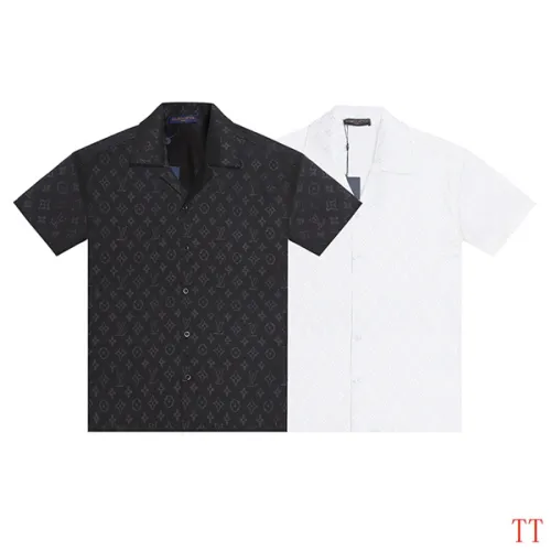 Louis Vuitton Shirts for Louis Vuitton short sleeved shirts for men #B50459