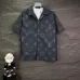 Louis Vuitton Shirts for Louis Vuitton short sleeved shirts for men #B60650