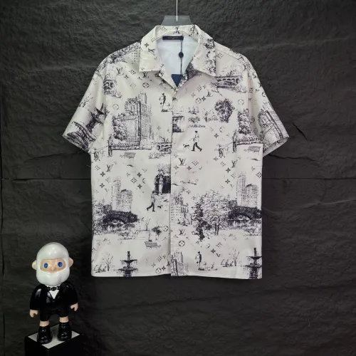Louis Vuitton Shirts for Louis Vuitton short sleeved shirts for men #B60664