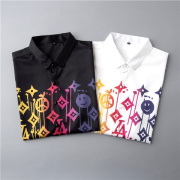 Louis Vuitton shirts for Louis Vuitton short-sleeved shirts for men #99897030