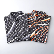 Louis Vuitton shirts for Louis Vuitton short-sleeved shirts for men #99897031