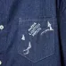Louis Vuitton short sleeved shirts for men denim shirt #B52913