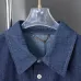 Louis Vuitton short sleeved shirts for men denim shirt #B52913