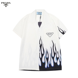 Prada Shirts for Prada Short-Sleeved Shirts For Men #99919509