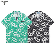 Prada Shirts for Prada Short-Sleeved Shirts For Men #99919929