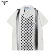 Prada Shirts for Prada Short-Sleeved Shirts For Men #99921063