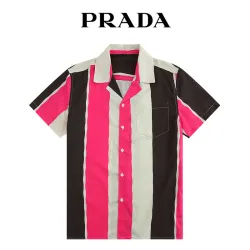 Prada Shirts for Prada Short-Sleeved Shirts For Men #99921497