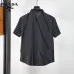 Prada Shirts for Prada Short-Sleeved Shirts For Men #B61448