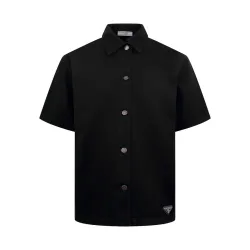 Prada Shirts for Prada Short-Sleeved Shirts For Men #B61827