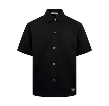 Prada Shirts for Prada Short-Sleeved Shirts For Men #B61827 Prada Shirts for Prada Short-Sleeved Shirts For Men #B61827