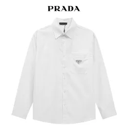 Prada Shirts for Prada long-sleeved shirts for men #B43255