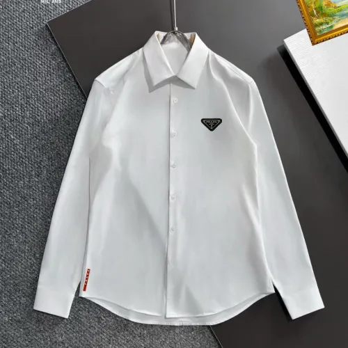 Prada Shirts for Prada long-sleeved shirts for men #B60409