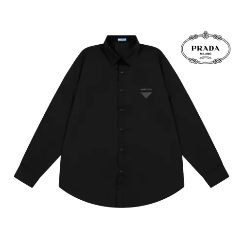 Prada Shirts for Prada long-sleeved shirts for men #B66921