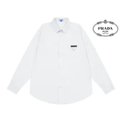 Prada Shirts for Prada long-sleeved shirts for men #B66922