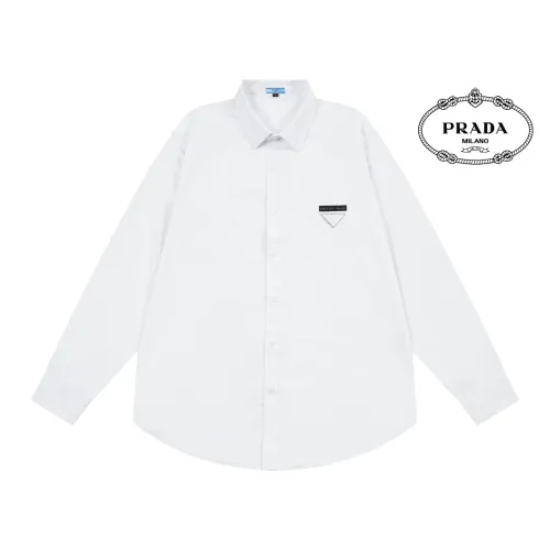 Prada Shirts for Prada long-sleeved shirts for men #B66922