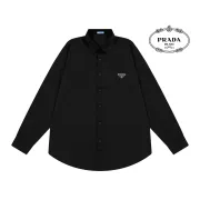 Prada Shirts for Prada long-sleeved shirts for men #B66924