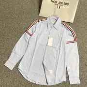 THOM BROWNE Shirts for THOM BROWNE Long-Sleeved Shirt for men #99921132