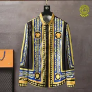 Versace Shirts for Versace Long-Sleeved Shirts for men #99910854