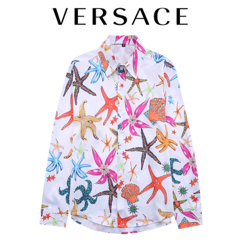 Versace Shirts for Versace Long-Sleeved Shirts for men #99911538