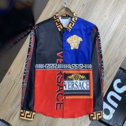 Versace Shirts for Versace Long-Sleeved Shirts for men #99918003