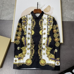 Versace Shirts for Versace Long-Sleeved Shirts for men #99923230