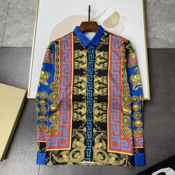 Versace Shirts for Versace Long-Sleeved Shirts for men #99923231