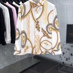 Versace Shirts for Versace Long-Sleeved Shirts for men #99923671