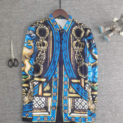 Versace Shirts for Versace Long-Sleeved Shirts for men #B33891