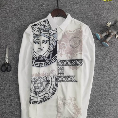 Versace Shirts for Versace Long-Sleeved Shirts for men #B33892