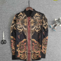 Versace Shirts for Versace Long-Sleeved Shirts for men #B33894
