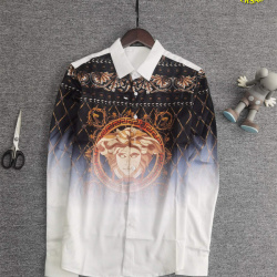 Versace Shirts for Versace Long-Sleeved Shirts for men #B33901