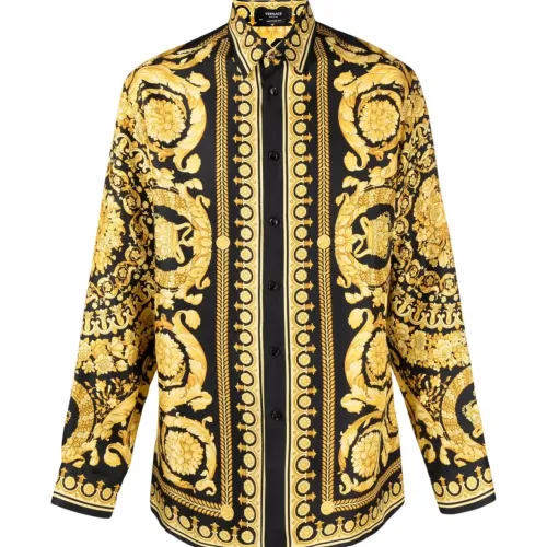 Versace Shirts for Versace Long-Sleeved Shirts for men #B54406