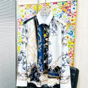 Versace Shirts for Versace Long-Sleeved Shirts for men #B58448 Versace Shirts for Versace Long-Sleeved Shirts for men #B58448
