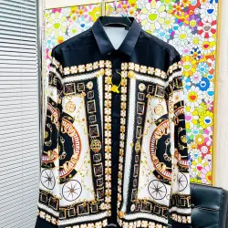 Versace Shirts for Versace Long-Sleeved Shirts for men #B58461