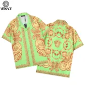 Versace Shirts for Versace Shorts-Sleeveds Shirts For Men #999931902