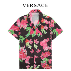 Versace Shirts for Versace Shorts-Sleeveds Shirts For Men #999932991