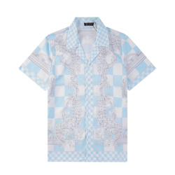 Versace Shirts for Versace Shorts-Sleeveds Shirts For Men #B36591