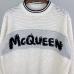 Alexander McQueen Sweaters White/Red #999934019