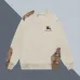 Burberry Beige/Black Sweatshirt With Iconic Check Patchwork And Embroidered Logo #B54233