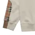 Burberry Beige/Black Sweatshirt With Iconic Check Patchwork And Embroidered Logo #B54233