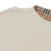 Burberry Beige/Black Sweatshirt With Iconic Check Patchwork And Embroidered Logo #B54233