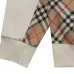 Burberry Inspired Beige/Black Sweatshirt With Signature Check Pattern Panels #B54232