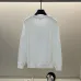 Burberry White/Black Sweatshirt With Classic Equestrian Knight Logo And Brand Name #B54345