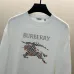 Burberry White/Black Sweatshirt With Classic Equestrian Knight Logo And Brand Name #B54345