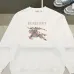 Burberry White/Black Sweatshirt With Classic Equestrian Knight Logo And Brand Name #B54345