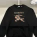 Burberry White/Black Sweatshirt With Classic Equestrian Knight Logo And Brand Name #B54345