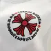 Chrome Hearts Black/White Sweatshirt With Red Cross And Gothic Logo Print On Back And Sleeves #B54340