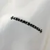 White/Black Chrome Hearts Sweatshirt With Distinctive Cross And Text Embellishments #B54342